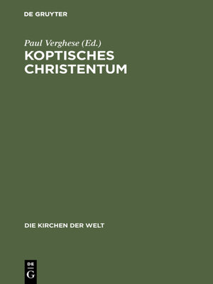 cover image of Koptisches Christentum